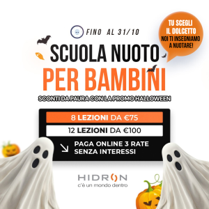 12 LEZIONI SCUOLA NUOTO EASY