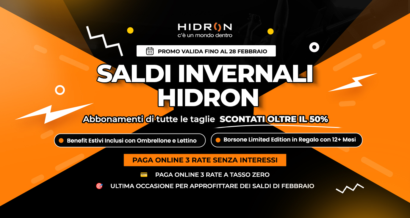 SALDI INVERNALI HIDRON banner