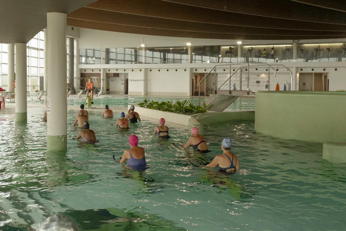 Lezione di Acqua Bike in Vasca Acquaforce