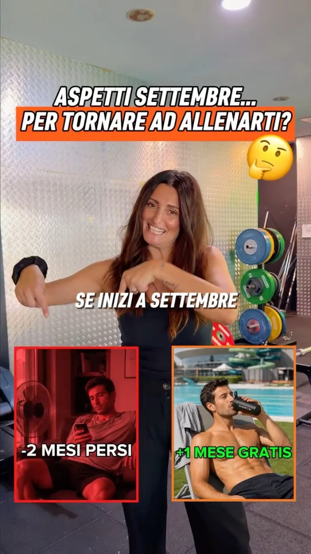 A settembre le palestre si riempiono di gente che "riparte". 😌

Tu potresti non essere tra loro. Non perché molli — ma perché non avrai mai smesso.

Ti regaliamo un mese di estate Hidron per non farti perdere il ritmo proprio nel periodo in cui è più facile perderlo. Poi, dal secondo mese, con 49€/mese Hidron è tutta tua: sala attrezzi, corsi fitness e acqua, piscine, nuoto libero, parco esterno e zona recovery con sauna, bagno turco e idromassaggio 💦

Mentre a settembre gli altri decideranno se e come ricominciare, tu sarai già due passi avanti. 😎

⏳ Attivabile solo in struttura, entro il 31 luglio.